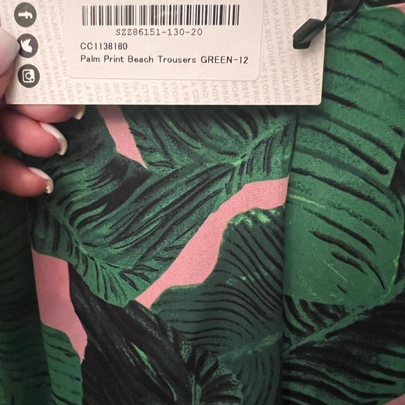 2 piece pink & green lounge set - Picture 6 of 9